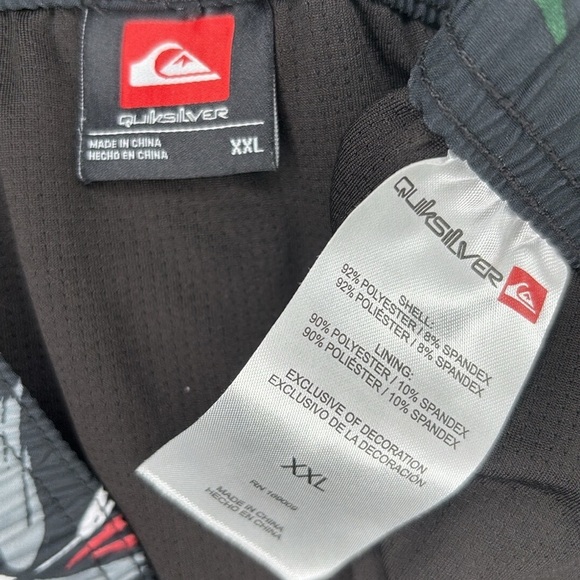 Quiksilver Everyday Mix 17” Volley Swim Trunks with Bird of Paradise Print - Picture 8 of 8